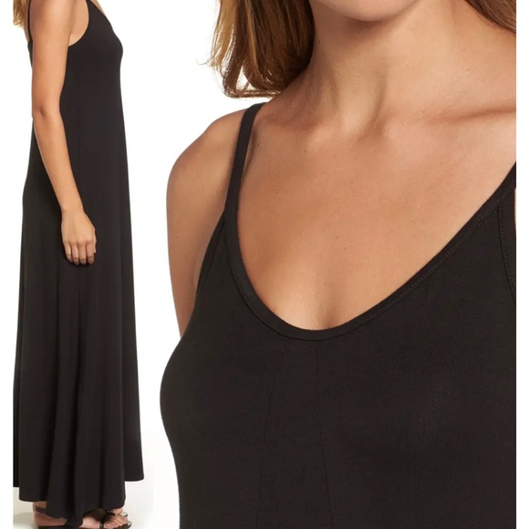 Nordstrom’s purchase. Black maxi dress. Loveappella. - Picture 2 of 4